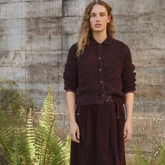 Poetry - COLLARED CARDIGAN